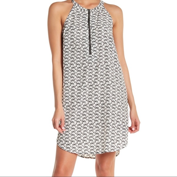 Splendid Dresses & Skirts - Splendid Zebra Zip Up Dress